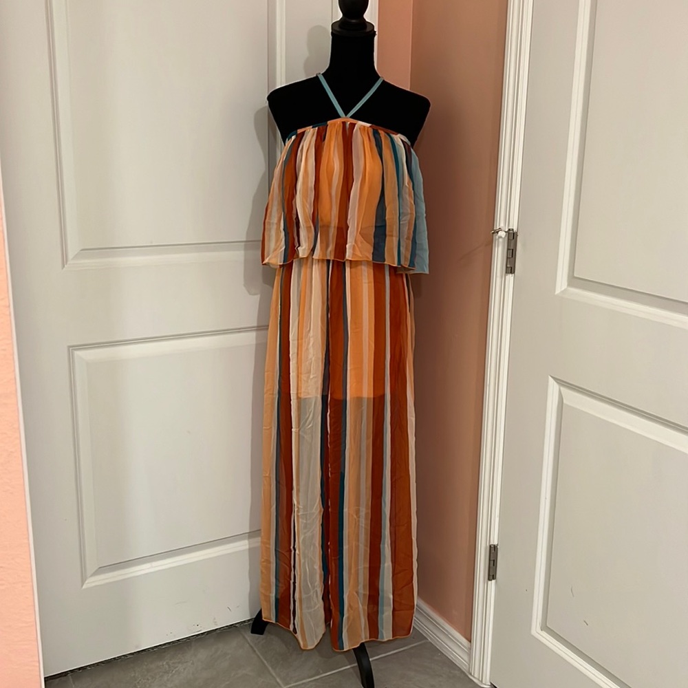 Two Piece Skirt & Crop Top Set